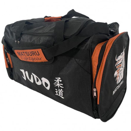 Sports bag Matsuru Hong Ming orange/black - large