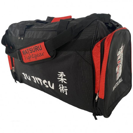 Sporttasche Matsuru rot/schwarz - groß - Jiu Jitsu
