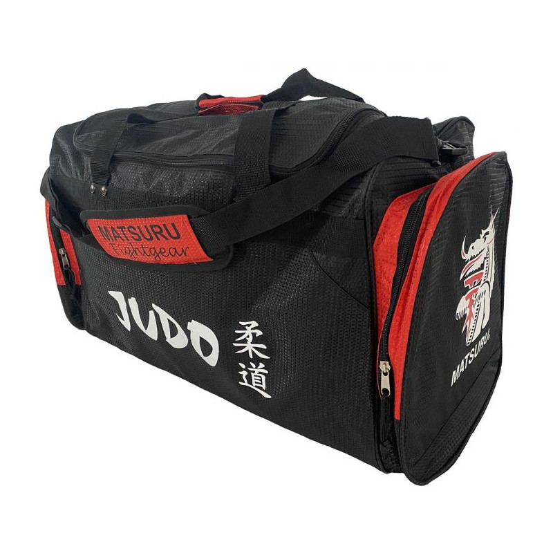Sports bag Matsuru Hong Ming red/black - large