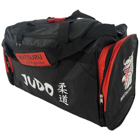 Sporttasche Matsuru rot/schwarz - groß - Judo