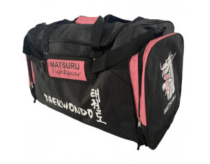 Sporttasche Matsuru rosa/schwarz - groß - Taekwondo