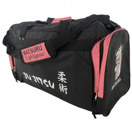 Sporttasche Matsuru rosa/schwarz - groß - Jiu Jitsu