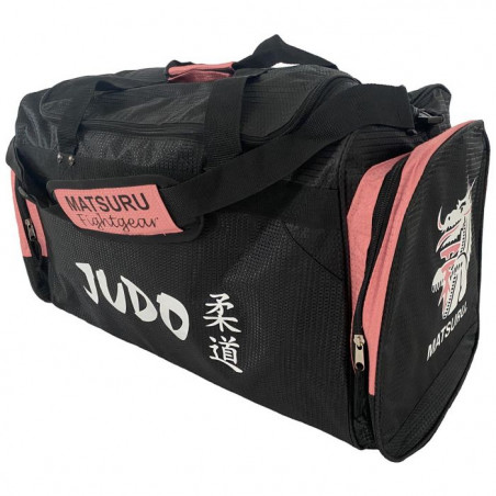 Sporttasche Matsuru rosa/schwarz - groß - Judo