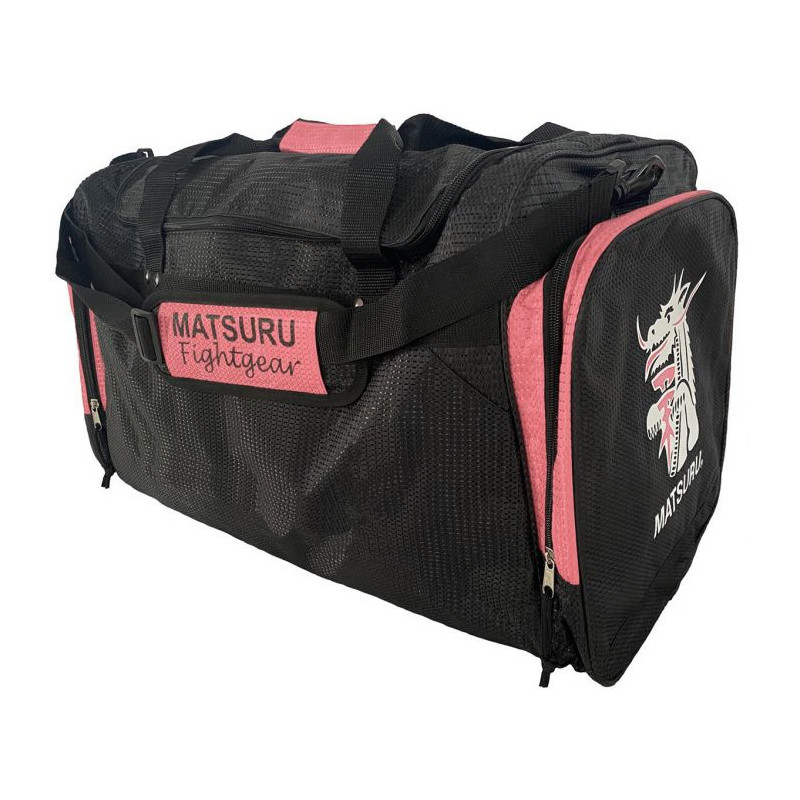 Sporttasche Matsuru Hong Ming rosa/schwarz - groß